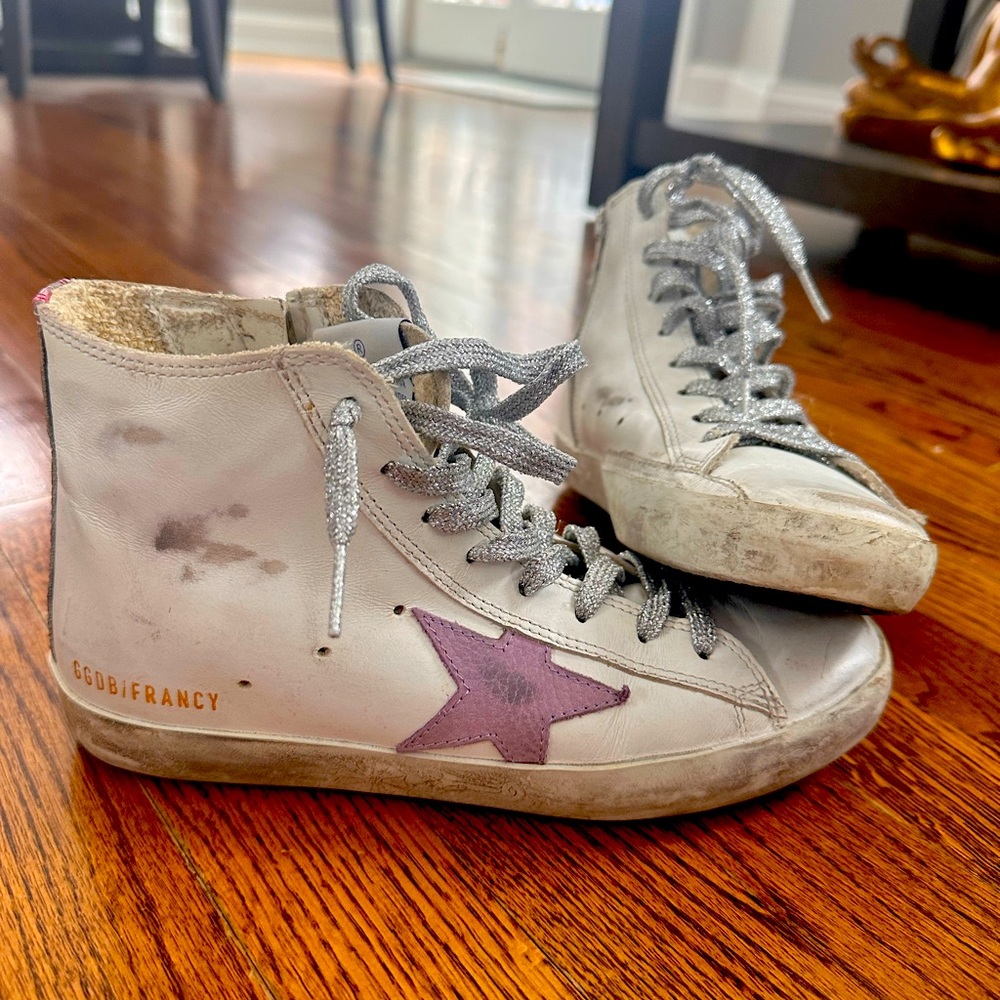 Golden Goose Francy sneakers.  Size 36